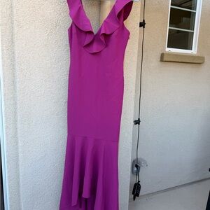 Likely Rowen Fuchsia High Low Dress NWT